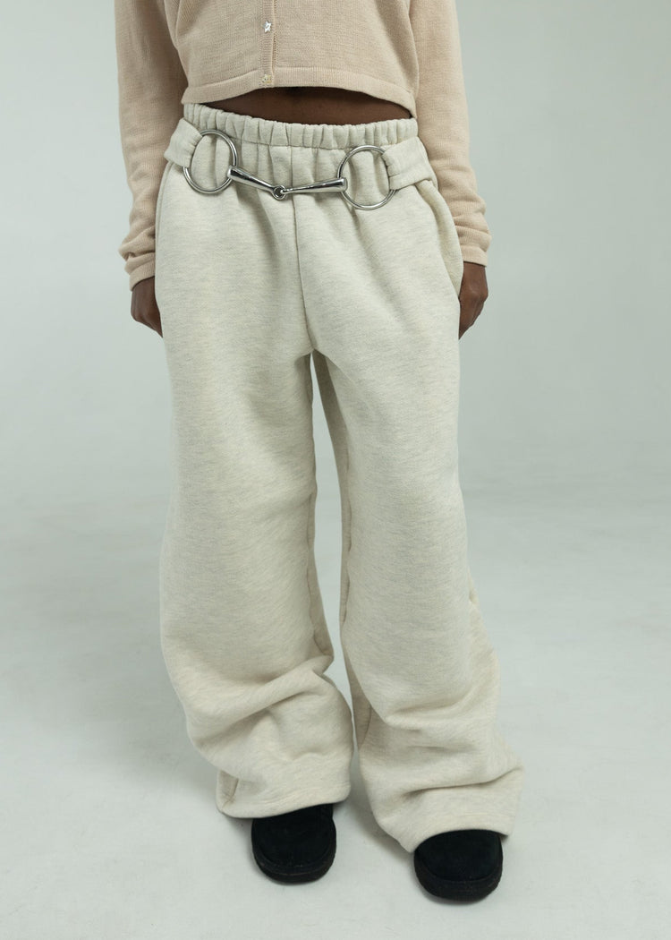 Model wearing pebble pants main
