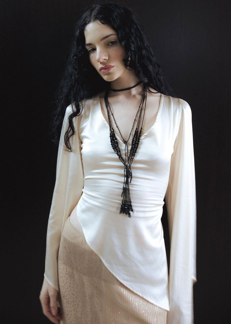 Model in cloud top