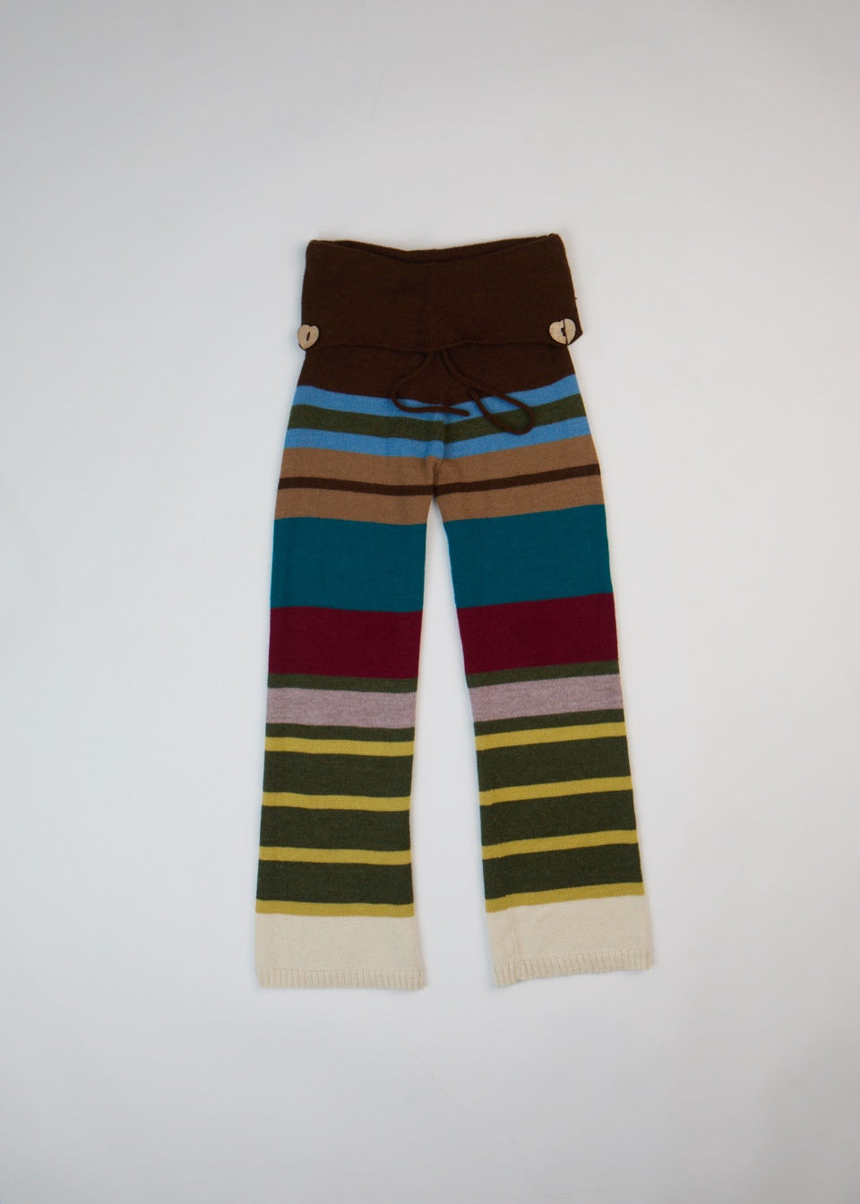 Multi-stripe pants flat photo