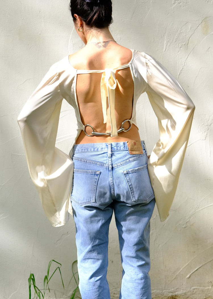 Model in cloud top