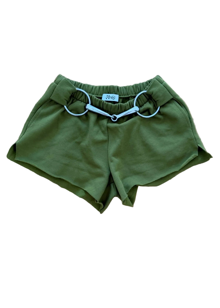 bit shorts olive flat