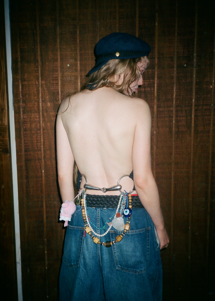 Bit top in midnight from the back