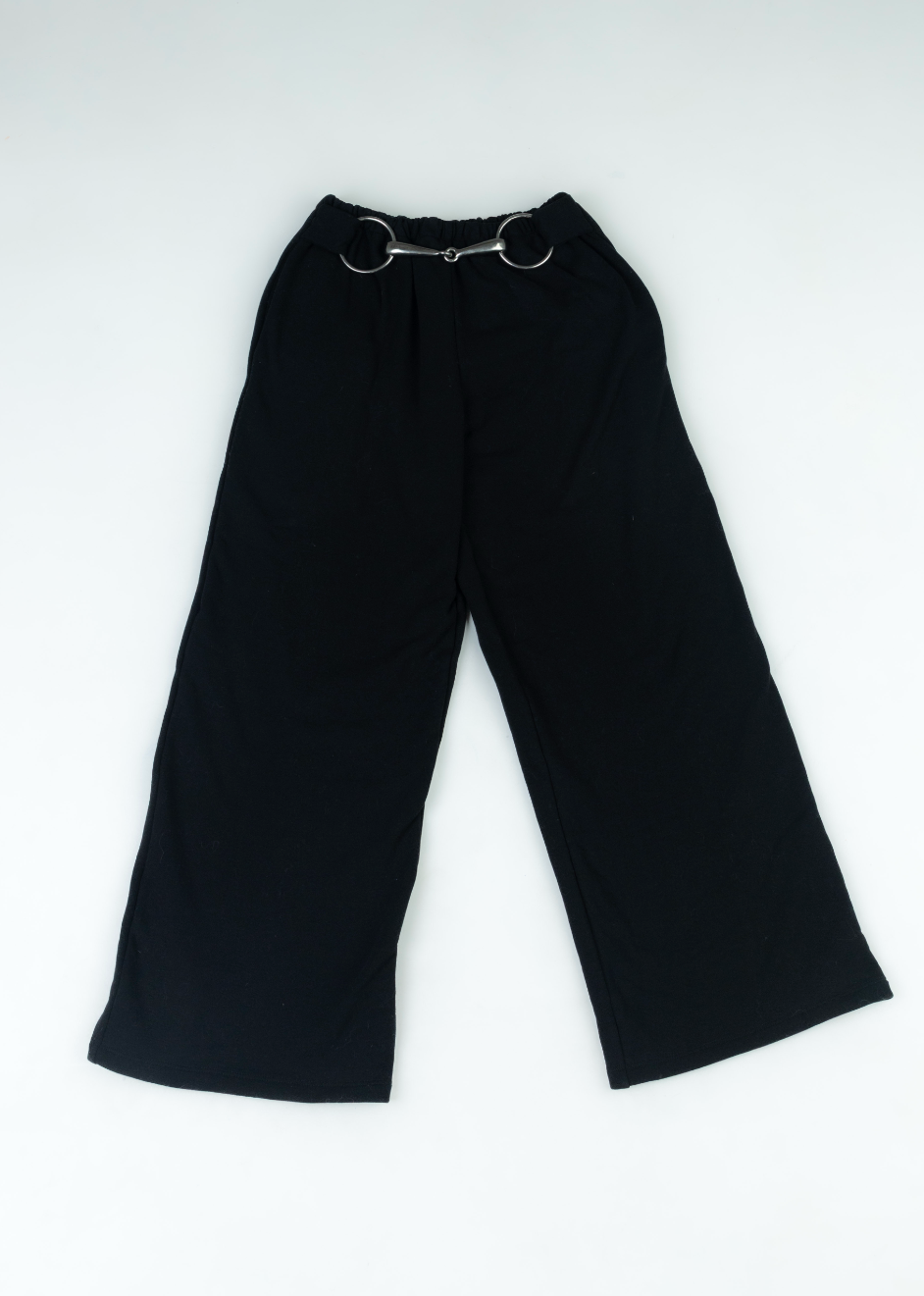 Pants black flat photo